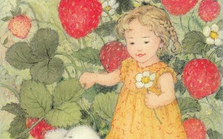 Aila Utriainen: Tyttö, mansikat ja valkoinen pupu