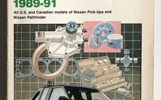 Korjausohjekirja Nissan pick-up 1989-91
