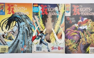 The Knights of the Pendragon 1-4 ( Marvel Comics)