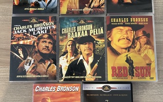 Charles Bronson DVD-paketti (suomijulkaisuja)
