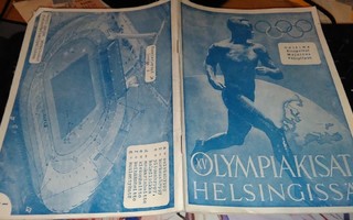 Olympiakisat Helsingissä Ohjelma Kisapaikat Majoitus PK700/5