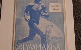 Olympia ohjelma vihko