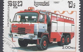 Kamputsea 1987 Paloauto Tatra 815-PRZ