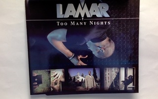 LAMAR  ::  TOO MANY NIGHTS  ::  CD, MAXI SINGLE    1998  !!