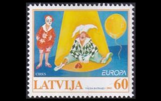 Latvia 568 ** Europa sirkus (2002)