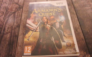 Wii The Lord of The Rings - Aragorn´s Quest CIB