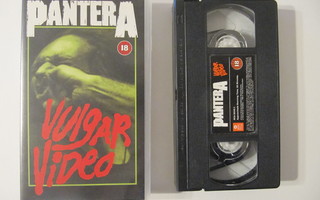 Pantera Vulgar Video  VHS