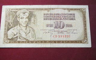 10 dinara 1968 Jugoslavia