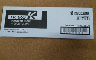 Uusi Kyocera Mita TK-865 K musta värikasetti