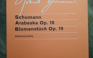 Schumann: Arabeske ja Blumenstück, piano