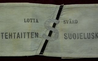 Lotta Svärd hihanauha (Kymintehtaitten suojeluskunta)