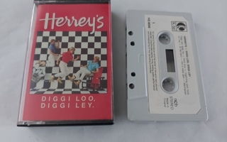 HERREY'S - DIGGI LOO, DIGGI LEY. c-kasetti ( RARE )