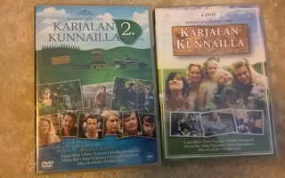 KARJALAN KUNNAILLA - KAUDET 1 & 2 (8 DVD)