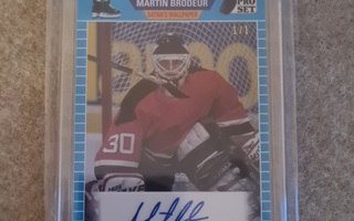 2020-21 Pro Set 1989 Autographs #A89-MB1 Martin Brodeur 1/1