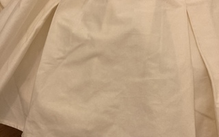 Helmalakana, luonnonvalkoinen, 185x100, helma 39 cm