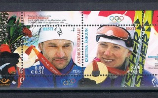 Viro 2006 - Olympiavoittajat Veerpalu ja Smigun blokki  ++