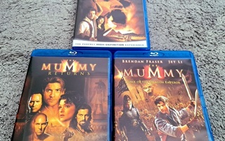 The Mummy -trilogia - Blu-ray (3 levyä)