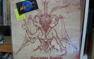 PRAISING SATAN - 15 YEARS OF ULTIMATE SATANIC SLEAZE UUSI LP