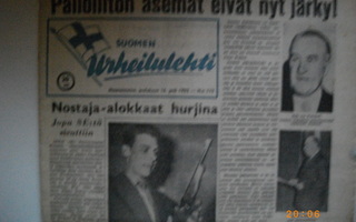 Suomen Urheilulehti Nro 113/1952 (25.2)