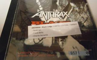 ANTHRAX - BLACK LODGE CD LTD. EDIT.+TARRAT KOLME NIMMARIA