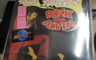 ALVIN STARDUST - ROCK WITH ALVIN M-/M- LP + posteri !!!