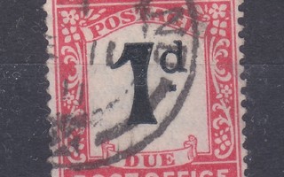 Transvaal 1907 lunastusmerkki. 1p