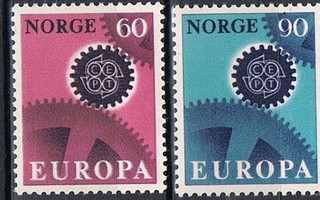 Norja 1967 - Europa CEPT  ++