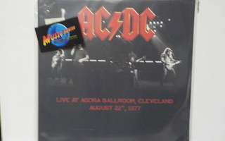 AC DC - LIVE AT AGORA BALLROOM... UUSI LP