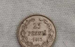 25 penniä 1913, Suomi