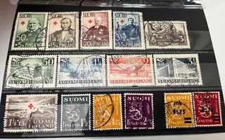 Suomimerkkejä 1930-luvun lopusta