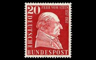 Saksa 277 ** Karl Reichsfreiherr vom und zum Stein (1957)