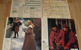 Kaava-arkit SuuriKäsityölehti 1/1994