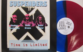 Suspenders Time is Limited LP Pelle Miljoona Väri LP UUSI