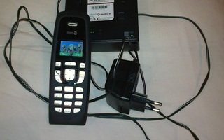 Doro NeoBio 40+latausasema, musta, langaton puhelin