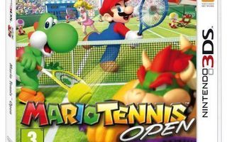 Mario Tennis Open 3DS (Käytetty)