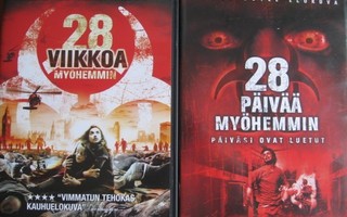 28 PÄIVÄÄ MYÖHEMMIN JA 28 VIIKKOA MYÖHEMMIN DVD