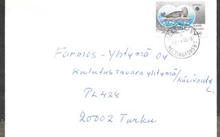Postilähetys - Eurooppa 1986 (LAPE 982) Helsinki 12.9.1986