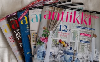 5 Antiiki Design lehteä numerot 2-6 2021