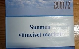 SUOMEN VIIMEISET MARKAT 2001/2