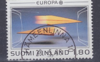 1988  Europa cept 1,8  mk. loistoleimalla.