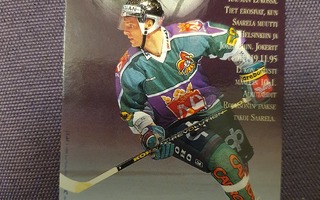 Jokerit Pasi Saarela Sisu Leaf 1996 2 of 9 ice hockey card