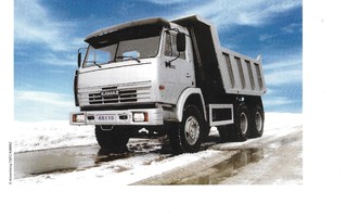 2002 Kamaz 65115 Dumper 6x4 kuorma-auto esite - truck