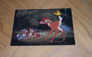 postikortti Disney bambi