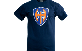 T-Paita Sininen Logolla + Painatuksella- Tappara-Shop