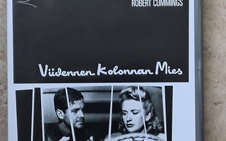 Viidennen kolonnan mies, DVD. Alfred Hitchcock