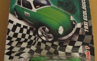 VW Kupla 1200 Beetle Mexico Taxi Mania Green Collection 1:64