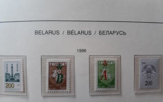 Valko-Venäjä 1996 - Yleismerkkejä (4)  ++
