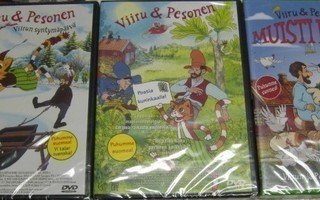 VIIRU JA PESONEN DVD  X 3