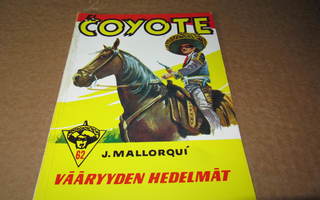 El Coyote-Sarja  N:ro 62 Vääryyden Hedelmät v.1958