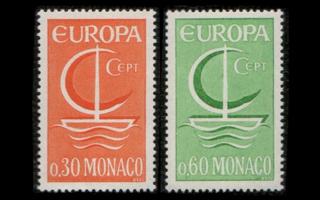 Monaco 835-6 ** Europa (1966)